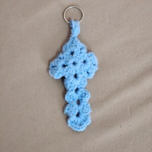 Lace Cross Keychain